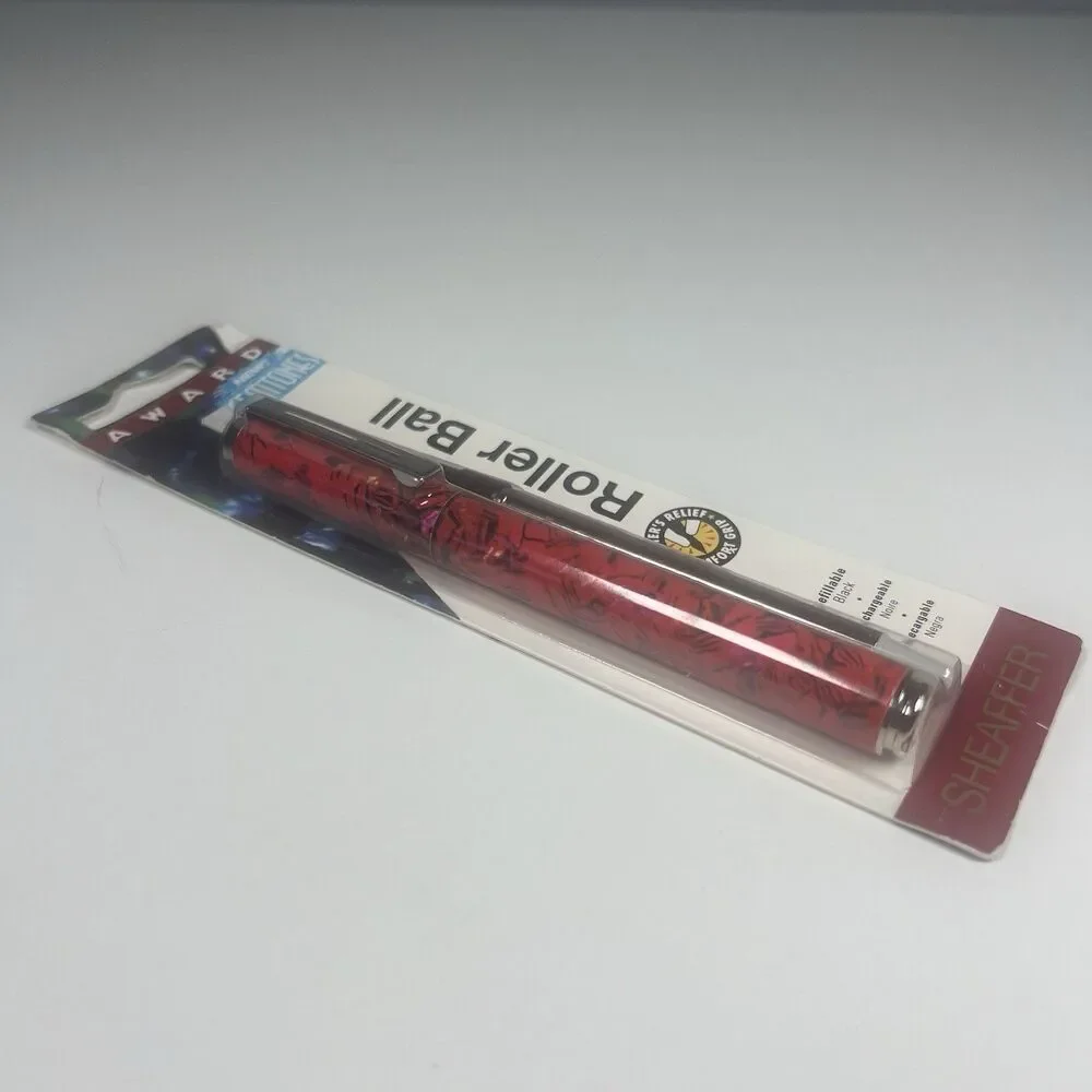 Sheaffer Vintage Award GEMTONES Red Marble Rollerball Pen New USA